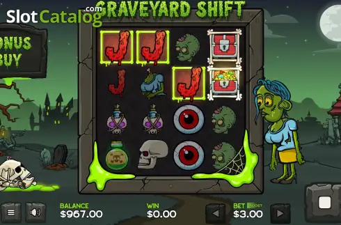 Οθόνη3. Graveyard Shift (CATNIP STUDIOS) Κουλοχέρης